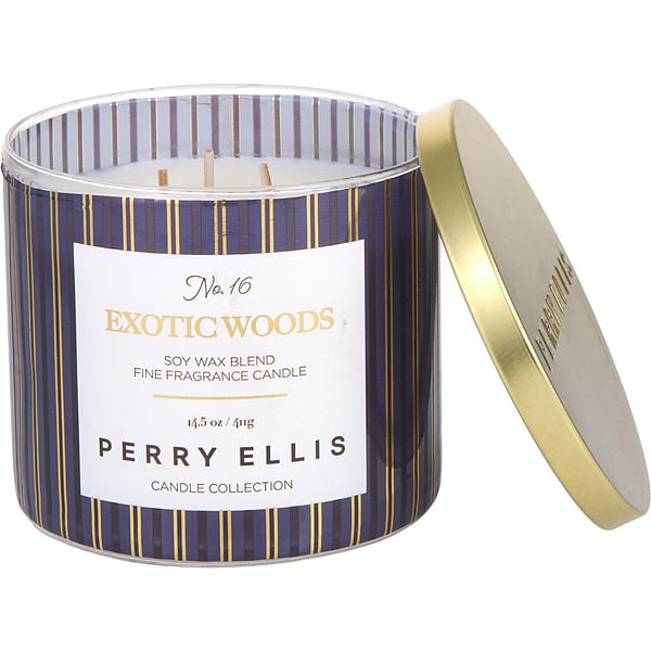 Perry Ellis Exotic Woods Scented Candle